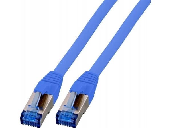 EFB Elektronik K5525FBL.0,15, 0,15 m, Cat6a, S/FTP (S-STP), RJ-45, RJ-45, Blå