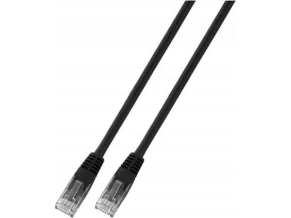 EFB Elektronik K8100SW.30, 30 m, Cat6, U/UTP (UTP), RJ-45, RJ-45, Sort