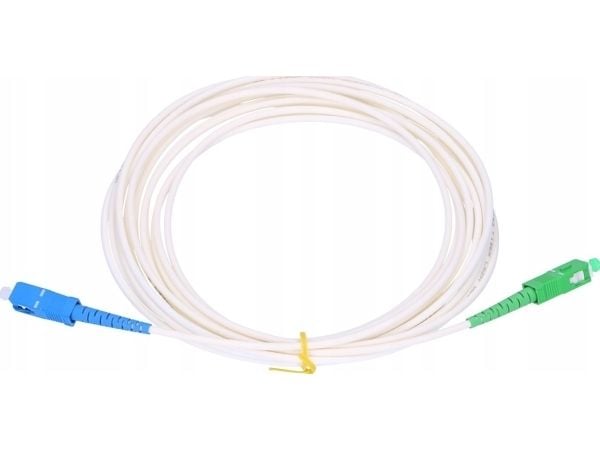 Extralink SC/UPC-SC/APC | Liitäntäjohto | LSZH, Singlemode, Simplex, G.657B3, 3mm, Easy Flex, 15m