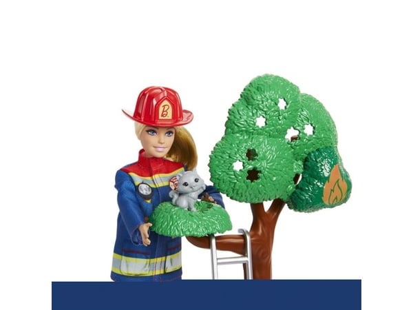 Barbie Career Fire Fighter Playset