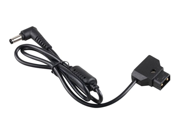 SmallRig - Strømkabel - power DC jack vinklet til batterikobler vinklet - 55 cm - for Blackmagic Video Assist; Cinema Camera