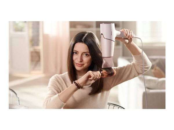 Philips BHD530/20 hårføner 2300 W ioniseringsfunksjon diffusermunnstykke, rosa