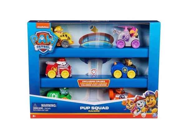 Paw Patrol Pup Squad Racer 6 gavepakke