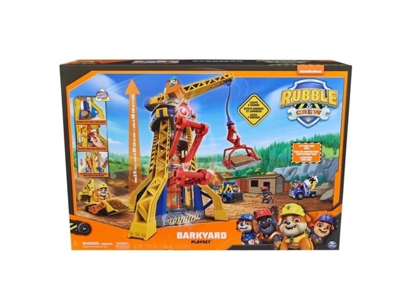 Rubble & Crew Bark Yard Crane Tower lekset