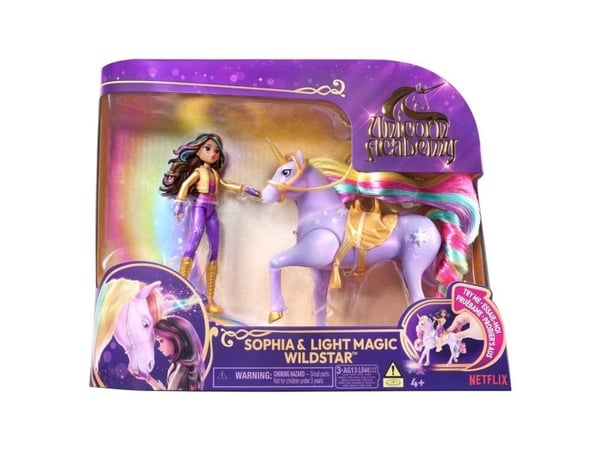 Unicorn Academy Pieni nukke Sophia&amp;Magic Wildstar