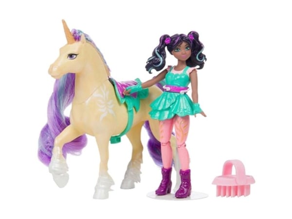 Unicorn Academy dukke & enhjørning – Ava & Leaf