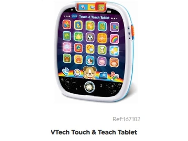 Vtech Touch & Teach Tablet NO