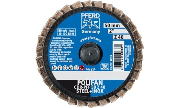PFERD CDR PFF 50 Z 40, metallia, 10 kpl PFERD CDR PFF 50 Z 40, metallia, 10 kpl