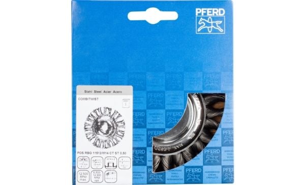 PFERD 43302131, Slipebørste, Universal, 12500 o/min, 12 mm, 1 stk