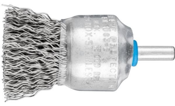 PFERD 43201003, Kopp stålbørste, 6 mm, 3 cm, 15000 RPM, 10 stykker