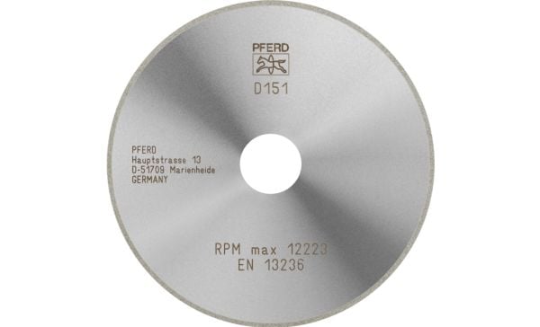 PFERD D1A1R 125-1,4-20 D 151 GAD, Plast, PFERD, 2 cm, 12,5 cm, 1 stk.
