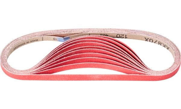 PFERD 45020085, Slipebelte, Rød, 610 mm, 12 mm, 100 stykker