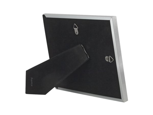 Hama 00193123, Enkel bilderamme, Aluminium, Sølv, Bord, Vegg, 13 x 18 cm, Rektangulær