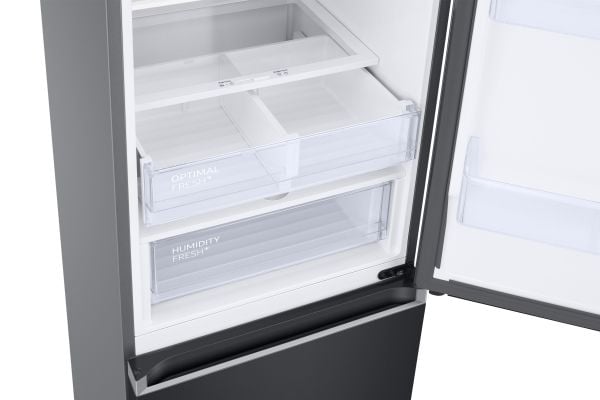 Samsung RB38C603DB1, No Frost (kjøleskap), SN-T, 8 kg/24t, D, Fresh zone, avlukke, antrasitt