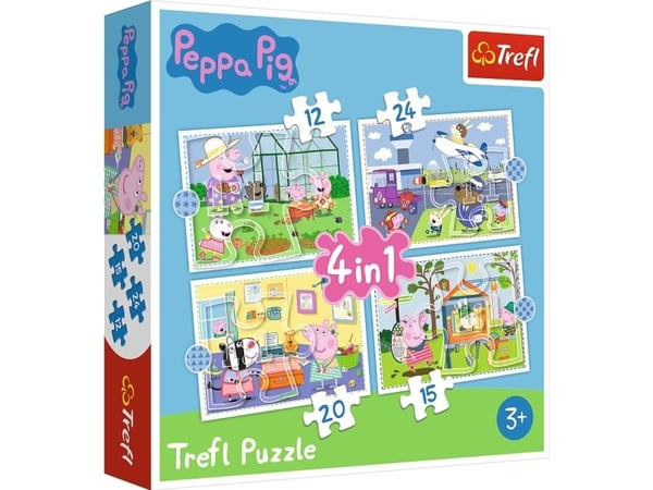 Peppa Pig Holiday reccolection, 12 stk, Tegnefilm, 4 År