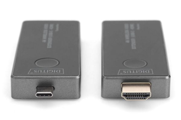 DIGITUS - Sender og mottaker - video/lyd-forlenger - Wi-Fi 5, 802.11b/g/n - opp til 30 m