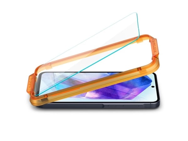 Spigen GLAS.tR AlignMaster, Samsung, Galaxy A55 5G (2024), Ripebestandig, Gjennomsiktig, 2 stk.