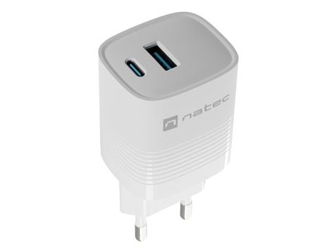 NATEC NUC-2140, Innendørs, AC, 12 V, Hvit