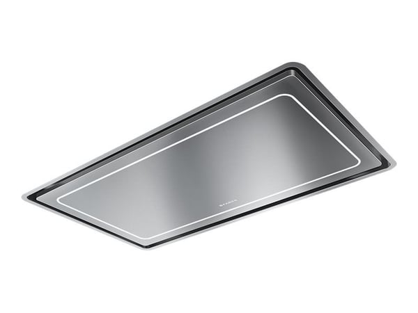 Faber High-Light INOX A120 - Panser - tak - Nisje - bredde: 118.5 cm - dybde: 47.5 cm - ekstraksjon og resirkulasjon (-) - rustfritt stål
