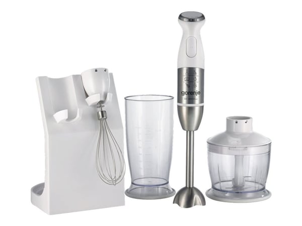 Gorenje HBC806QW, Käsisekoitin, 0,5 L, Syke-toiminto, 1,3 m, 800 W, Ruostumaton teräs, Valkoinen Gorenje HBC806QW, Käsisekoitin, 0,5 L, Syke-toiminto, 1,3 m, 800 W, Ruostumaton teräs, Valkoinen
