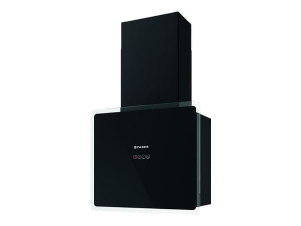 Faber Glam-Fit 55 BK - Panser - røykkanal - bredde: 54.8 cm - dybde: 22.5 cm - ekstraksjon og resirkulasjon (-) - med intern motor - svart