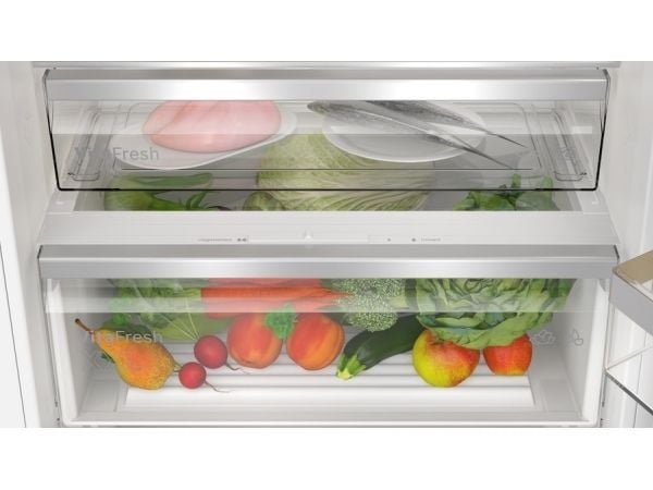 Bosch Serie 4 KBN96VFE0, 383 l, SN-ST, 34 dB, 9,5 kg/24t, E, Fresh zone compartment