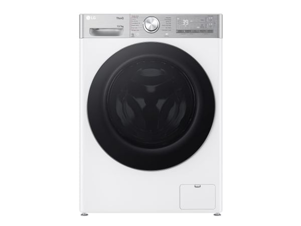 LG Serie R9 F4DR913P3WA - Tvättmaskin/torktumlare - Wi-Fi - bredd: 60 cm - djup: 66 cm - höjd: 85 cm - frontmatad - 13 kg - 1400 rpm - vit