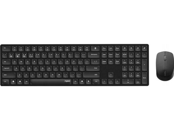 Rapoo Rapoo 8020M tastatur + mus svart