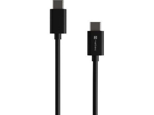 USB-kabel Natec USB-C - USB-C 2 m Svart (NKA-2147)
