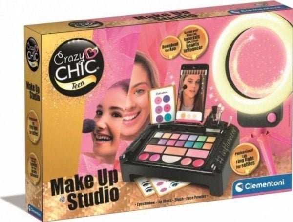 Clementoni do makijażu Crazy Chic Studio MakeUp (Crazy Chic Studio MakeUp)
