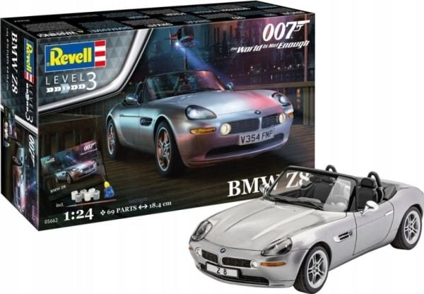 REVELL Gave James Bond BMW Z8 1/24