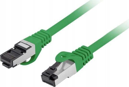 Lanberg - Patch-kabel - RJ-45 (hane) till RJ-45 (hane) - 5 m - 6.2 mm - S/FTP - CAT 8.1 - halogenfri - grön