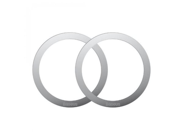 Baseus Halo magnetisk ring för telefon, MagSafe (silver)