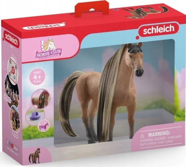 schleich HORSE CLUB Sofia’s Beauties 42621, Brushable hair, Horses, 3 år, Brun