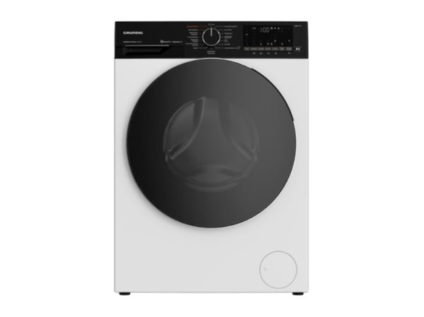 Grundig GD7P510447W, Frontmatet, Frittstående, Hvit, Venstre, Svart, Svart