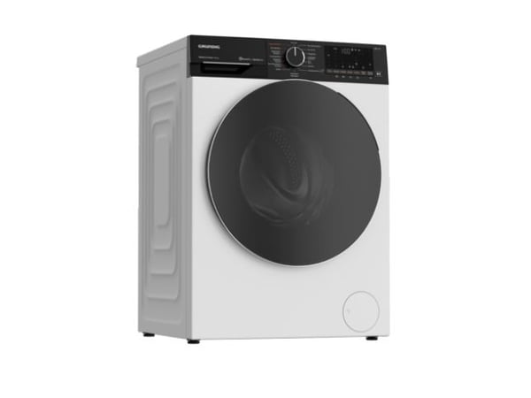 Grundig GD7P510447W, Frontmatet, Frittstående, Hvit, Venstre, Svart, Svart