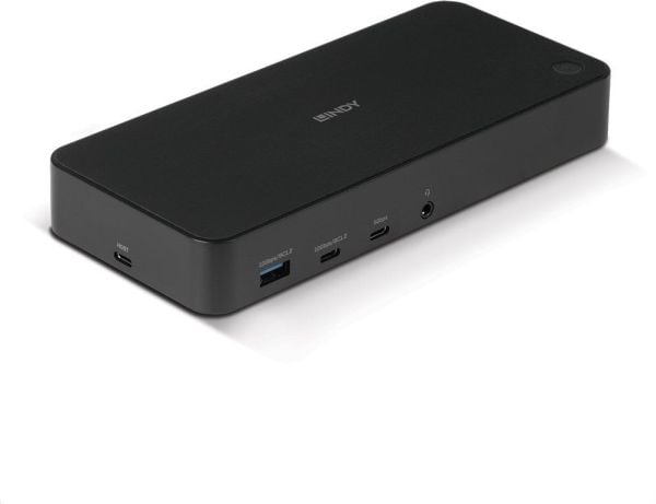 LINDY DST-Pro UniversalDock USB 3.2 Type C&A Hybrid bærbar DP
