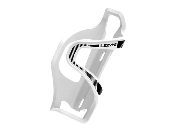 Lezyne FLOW SL-R kompositt matrise flaskebur hvit