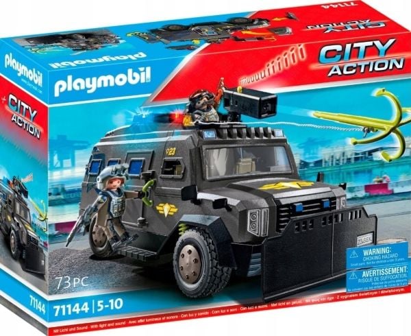 Playmobil City Action 71144, Militært kjøretøy, 5 år, Plast, Flerfarget