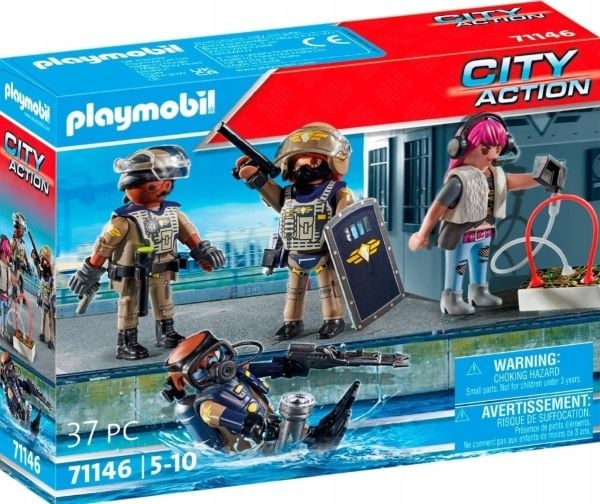 Playmobil City Action 71146, Action/ Eventyr, 5 år, Flerfarget, Plast