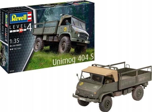 REVELL Pojazd UNIMOG 404 S 1/35