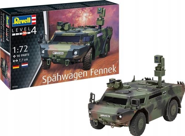 Revell Muovimalli Spahwagen Fennek 1/72