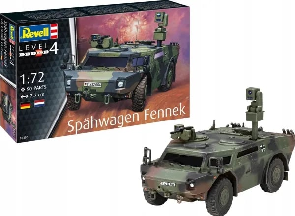 Revell plastmodell Spahwagen Fennek 1/72
