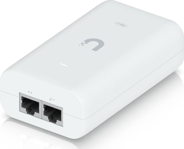 Ubiquiti U-POE++ - Strömtillförsel - AC 100-240 V - 60 Watt - utgångskontakter: 1