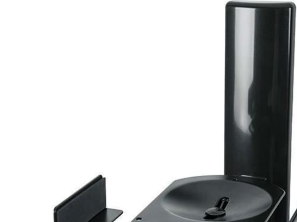 B-Tech BT77 Högtalarväggsfäste Vippstång, Flyttavstånd (max.): 27,3 cm Svart 1 par