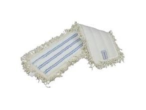 Moppe Våd Combi 60cm Microfiber Kraftig med Løkker Hvid Velcro,1 stk
