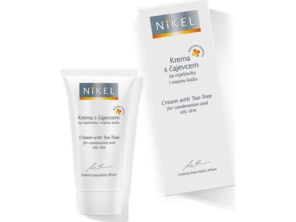 Nikkel krem for akne-utsatt hud med grønn te, 50 ml