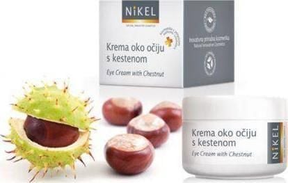 Nikel NIKEL opplysende øyekrem med kastanje, 15 ml