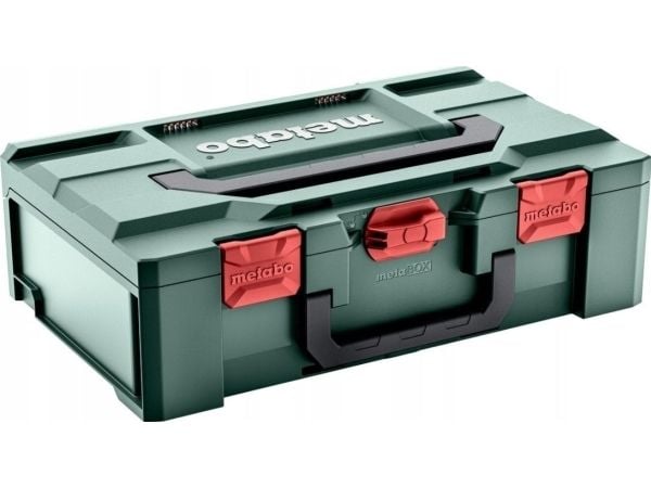 Metabo 626883000, Verktøykasse (hard), Akrylonitril-butadien-styren (ABS), Grønn, Rød, 11,2 l, 125 kg, 396 mm