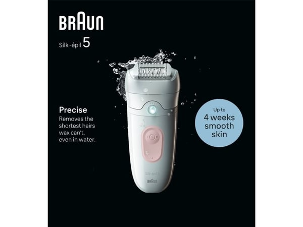 Braun Silk-épil 5 5-000 hvit og rosa